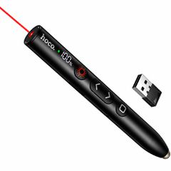 Hoco GM203 Touch Smart Active Pen 2.4GHz 180mAh Ιδανικό για Έλεγχο Παρουσιάσεων και Laser Pointer Μαύρο