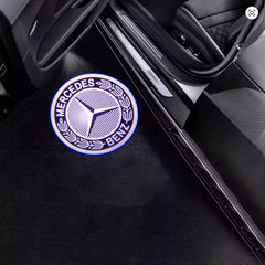 Φώτα θυρών με σήμα Mercedes E-Class (W210)
