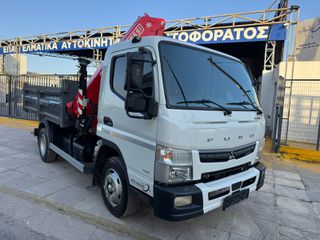 Ανατροπή + Γερανός Mitsubishi 2019 CANTER FUSO 9C18 Euro 6 C-thumb-2