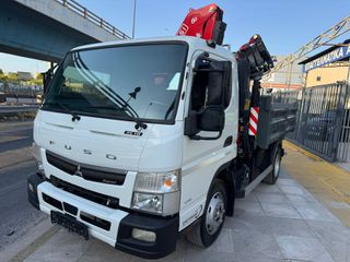 Ανατροπή + Γερανός Mitsubishi 2019 CANTER FUSO 9C18 Euro 6 C-thumb-4