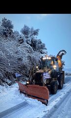 Snowblowers Graecus 2024 Μαχαίρι εκχιονισμού τύπου V για jcb