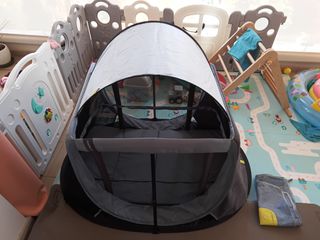 Aeromoov: Instant Travel Cot Παρκοκρέβατο 2 Επιπέδων με Στρώμα 130x92cm