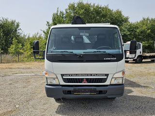 Mitsubishi Canter 2010 7C18  Γερανός Hiab XS 055-2  Ανατρεπόμενη Καρότσα-thumb-7