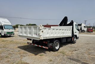 Mitsubishi Canter 2010 7C18  Γερανός Hiab XS 055-2  Ανατρεπόμενη Καρότσα-thumb-11