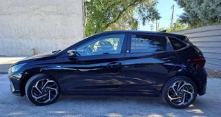 Hyundai i 20 2021 ΑΥΤΟΜΑΤΟ*ΥΒΡΙΔΙΚΟ*ΟΘΟΝΗ*ΚΑΜΕΡΑ*NAVI*17 ΖΑΝΤΕΣ*Lane assist-thumb-4