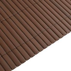 Φράχτης Κήπου Διπλής Όψης Καφέ 1,8x3 μ. PVC 42002621-thumb-6
