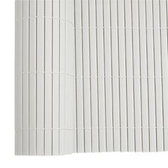 Φράχτης Κήπου Διπλής Όψης Λευκός 1,8x5 μ. PVC 42002623-thumb-7
