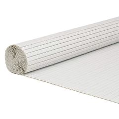 Φράχτης Κήπου Διπλής Όψης Λευκός 1,8x5 μ. PVC 42002623-thumb-1