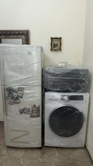 3 Συσκευές ΠΛΥΝΤΗΡΙΟ ΨΥΓΕΙΟ ΗΛΕΚΤΡΙΚΟ. Κουζινάκι με εστίες σε πολύ καλή κατάσταση
