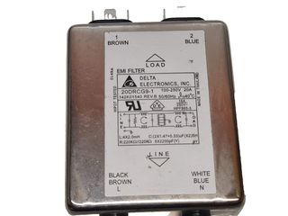 Φίλτρο EMI Delta Electronics 20DRCG9-1 / 142K01540 (20A, 100-250V)