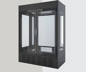 ΠΡΟΣΦΟΡΑ!!! Βιτρίνα ΑΤΛΑΣ κρεάτων πανοραμική με διπλά κρύσταλλα σε όλες τις πλευρές