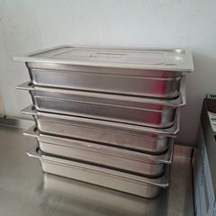 Gastronorm GN 1/1 *10 cm, με καπάκι. Μεταχειρισμένο. Ποιότητα & Τιμή Stockinox-thumb-3