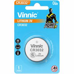 Buttoncell Lithium Vinnic CR3032 3V Τεμ. 1