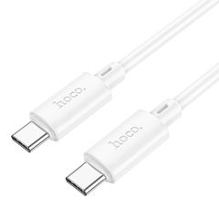 Καλώδιο Hoco X88 USB-C σε USB-C 60W Fast Charging Λευκό 1m