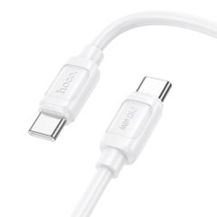Καλώδιο Hoco X115 Surpass USB-C σε USB-C PD60W 3.0A Λευκό 1m