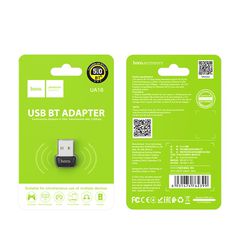 Αντάπτορας Wireless Hoco UA18 USB Bluetooth 5.0 Μαύρο-thumb-1