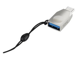 OTG Hoco UA9 USB-C σε USB 3.0 Θηλυκό Ασημί