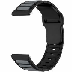 Watchband Hoco WH27 Flexible Series Silicon Strap για Samsung Huawei Xiaomi Vivo OPPO κα 22mm Universal Μαύρο-Γκρι