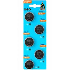 Buttoncell Vinnic CR2477 3V Τεμ. 5 με Διάτρητη Συσκευασία