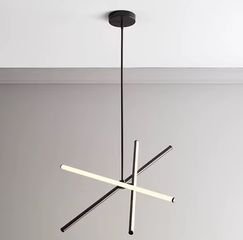 SE LED 50 VAMOS PENDANT BLACK 23W 3CCT 50x50x110cm IP20 220V 2 YEARS WARRANTY A2 HOMELIGHTING 77-50636