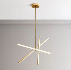 SE LED 50 VAMOS PENDANT GOLD 23W 3CCT 50x50x110cm IP20 220V 2 YEARS WARRANTY A2 HOMELIGHTING 77-50635
