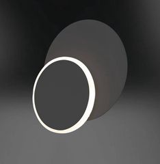 SE LED 25 LONA WALL LAMP BLACK 10W 3CCT 25x5cm IP20 220V 2 YEARS WARRANTY Z3 HOMELIGHTING 77-50633
