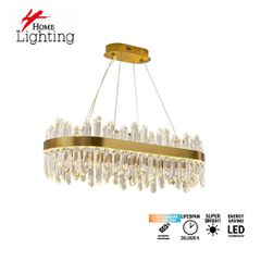 SE LED 80 SOLINA RECTANGLE GOLD 80*35cm 3CCT 3000-6500K REMOTE CONTROL 2 YEARS WARRANTY HOMELIGHTING 77-51196