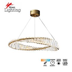 SE LED 60 OVELA ROSE GOLD Φ60cm 3CCT REMOTE CONTROL 2 YEARS WARRANTY HOMELIGHTING 77-51192