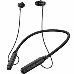 Bluetooth Hands Free Hoco ES74 Refinado Neckband Magnetic v5.4 280mAh 30Hrs Αναπαραγωγής Ειδοποίηση Κλήσεων με Δόνηση Μαύρα