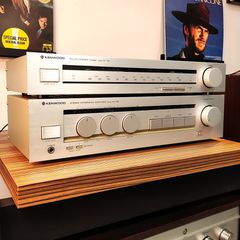 Vintage Σετ Hi-Fi Kenwood KA-50 (Amplifier) & KT-30 (Tuner) Made in Japan