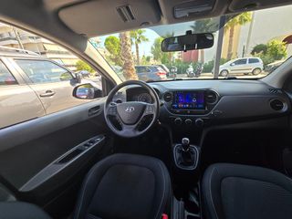 Hyundai i 10 2016 1.0 PASSION/ΟΘΟΝΗ/ΚΑΜΕΡΑ/ΖΑΝΤΕΣ/ΦΙΜΕ/EURO6-thumb-12