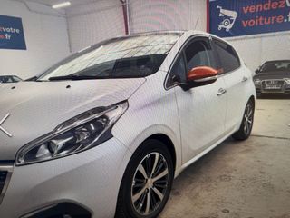 Peugeot 208 2017 *ROLAND GARROS*ΠΑΝΟΡΑΜΑ*ΔΕΡΜΑ*ΚΛΙΜΑ*NAVI*110ps*