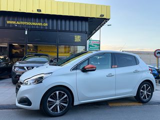 Peugeot 208 2017 *ROLAND GARROS*ΠΑΝΟΡΑΜΑ*ΔΕΡΜΑ*ΚΛΙΜΑ*NAVI*110ps*-thumb-0
