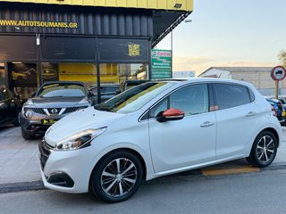 Peugeot 208 2017 *ROLAND GARROS*ΠΑΝΟΡΑΜΑ*ΔΕΡΜΑ*ΚΛΙΜΑ*NAVI*110ps*-thumb-1