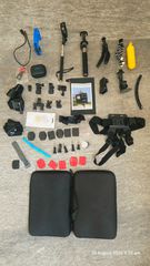 GoPro HERO7 Black - Σε άριστη κατάσταση + Παρελκόμενα