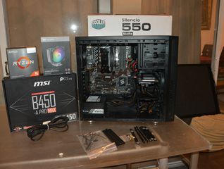 Υπολογιστής με Ryzen 5 5600G, 16GB DDR4, MSI B450-A Pro Max, NVMe, HDD, 650W