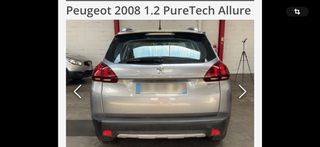 Peugeot 2008 2017 Allure  led 110hp  turbo klima navi car play-thumb-3