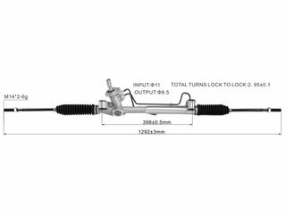 Ford Focus 1998-2005 CAK Κρεμαγιέρα Καινούρια Ιμιτασιόν 1323623