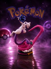 Pokémon Mewtwo & Mew – Συλλεκτική Φιγούρα 3D Printed