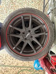 Σετ ζάντες αλουμινίου 16inch Fiat/abarth (4x100)