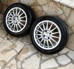 Ζάντες 15” 4x100, Hankook, 195/50 R15 και ET35