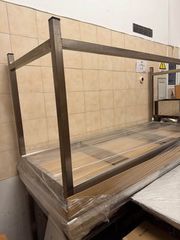 πάγκος inox 304 2τεμάχια λάντζα-thumb-1