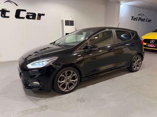 Ford Fiesta 2018 ST-LINE / ΗΛΙΟΡΟΦΗ / FULL SERVICE-thumb-4