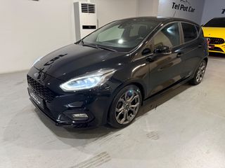 Ford Fiesta 2018 ST-LINE / ΗΛΙΟΡΟΦΗ / FULL SERVICE-thumb-5