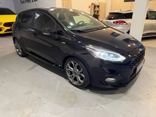 Ford Fiesta 2018 ST-LINE / ΗΛΙΟΡΟΦΗ / FULL SERVICE-thumb-8