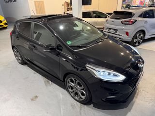Ford Fiesta 2018 ST-LINE / ΗΛΙΟΡΟΦΗ / FULL SERVICE-thumb-10