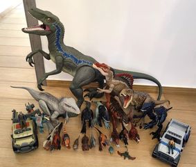 Μεγάλο Πακέτο Jurassic World (Mattel) - Πλήρως Λειτουργικά