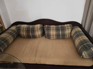 Premium σετ ξύλινων καναπέδων – Ιδανικό για ξενοδοχεία & Airbnb