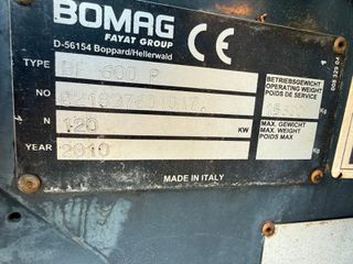 Ασφαλτικά Bomag 2010 2010 Bomag BF 600P-thumb-13