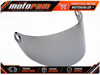 BILTWELL SHIELD GRINGO/S/SV SLVR MIR 1114-221